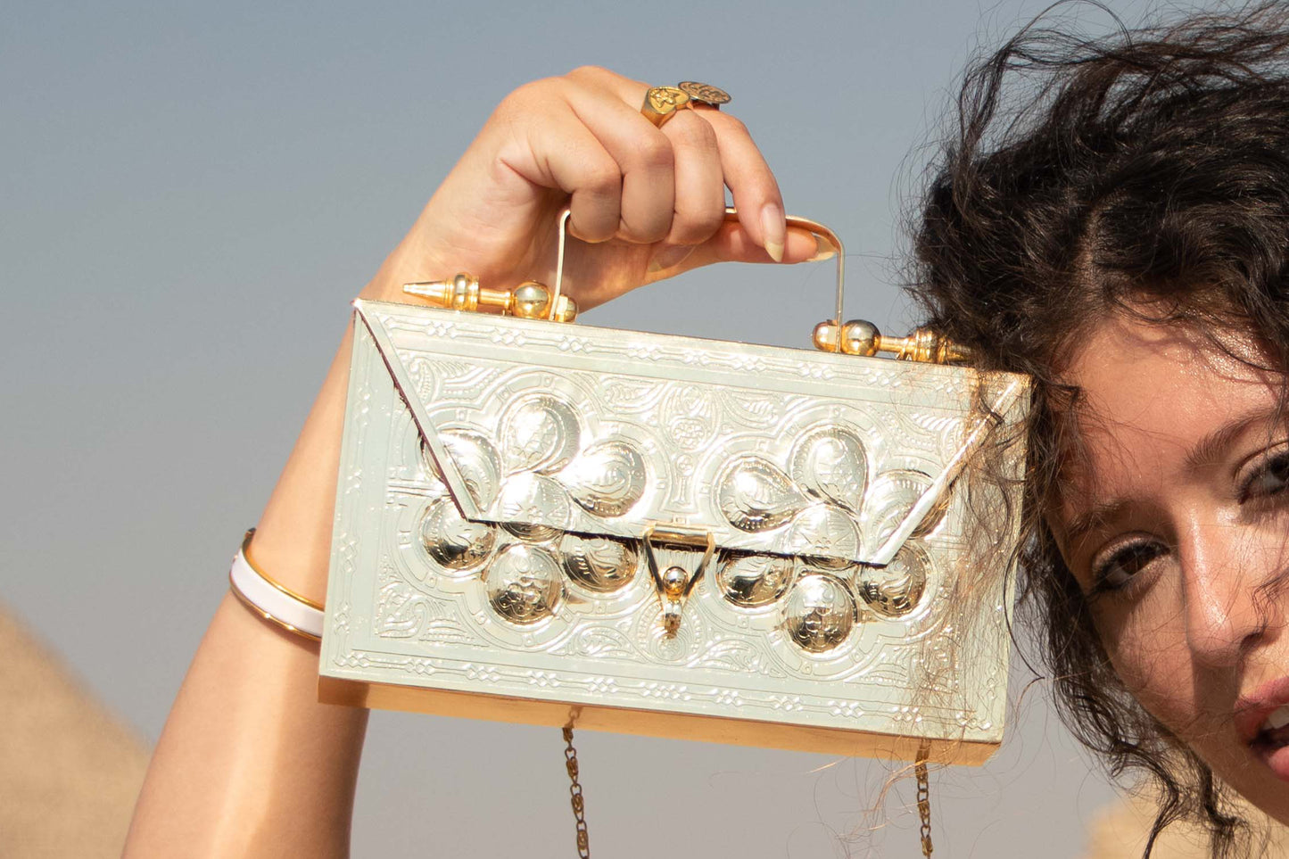 Shula - Handmade Bag, close-up front view