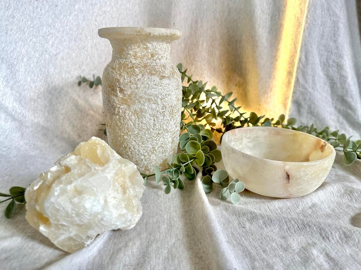 Mar Round Vase - Raw