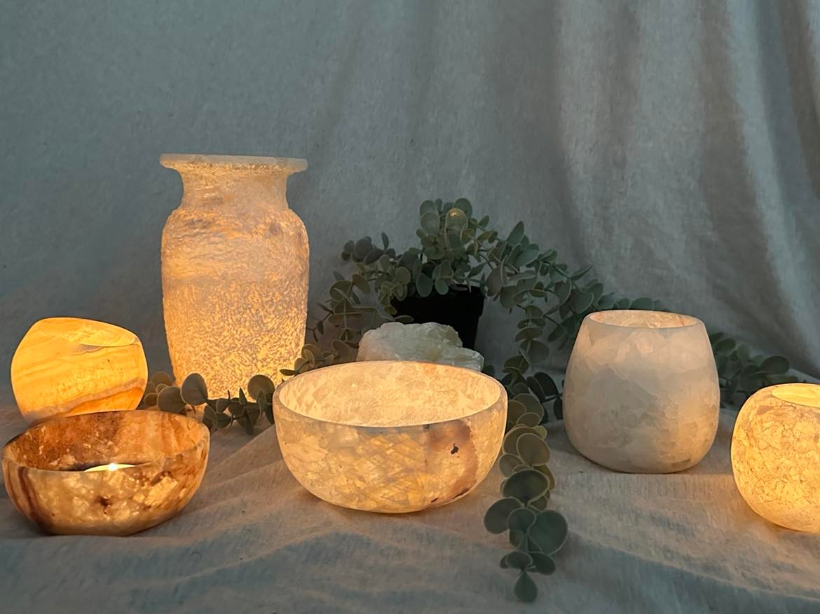 Mar Round Vase - Raw