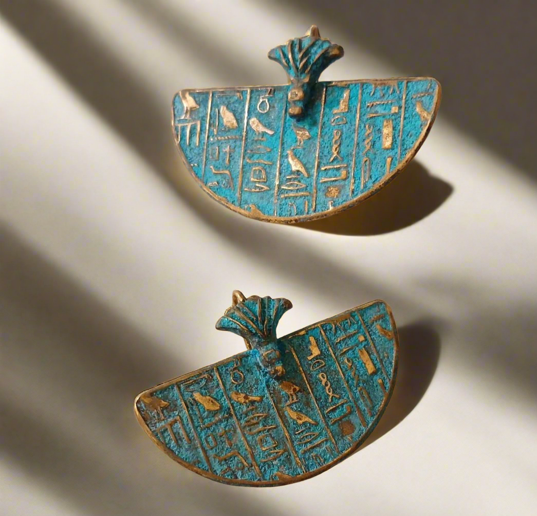 Pharaoh Earrings - handmade jewelry by Authentica